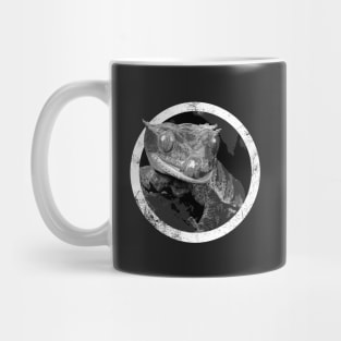 Vintage Style Crested Gecko Mug